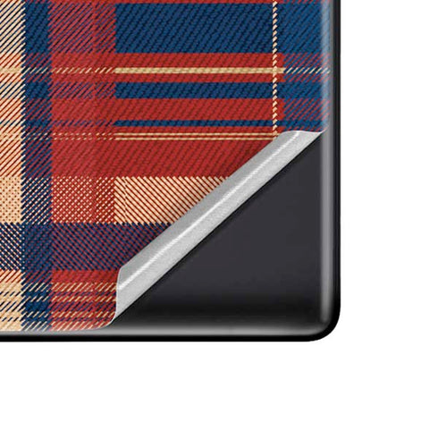 Red and Blue Plaid Pixel Skins